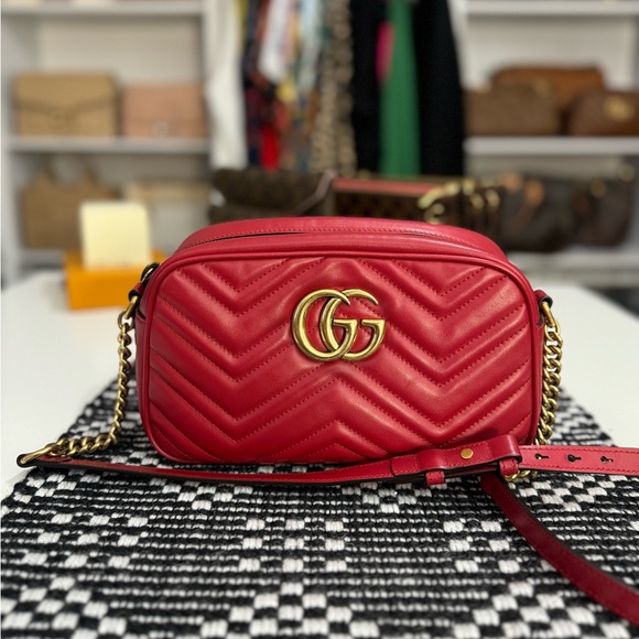 Gucci small marmont camera bag - Picture 1 of 16